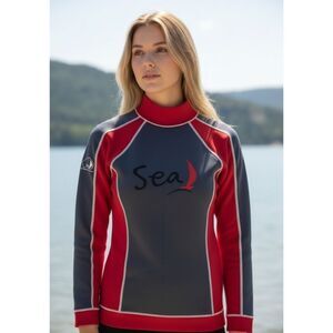 SEA Sail Equipment Australia Ultra Warm Long Sleeve Sailing Top - Women's Size M